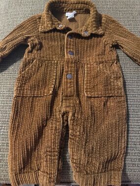 Baby boy corduroy overalls